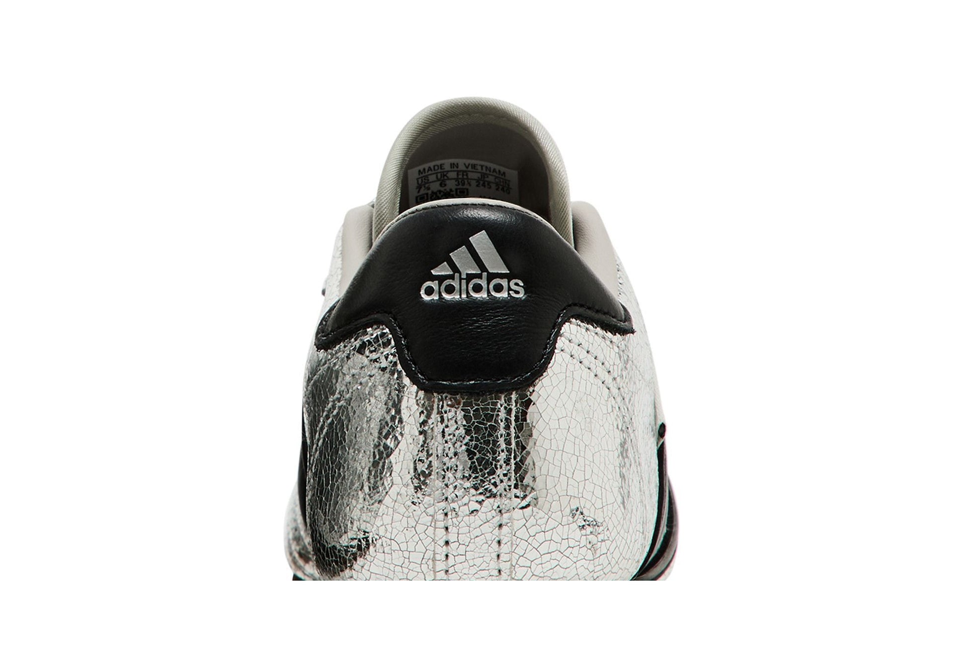 Adidas Taekwondo Silver Metallic Black