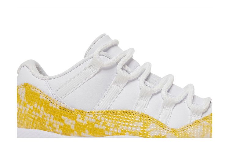 Air Jordan 11 Retro Low Yellow Snakeskin