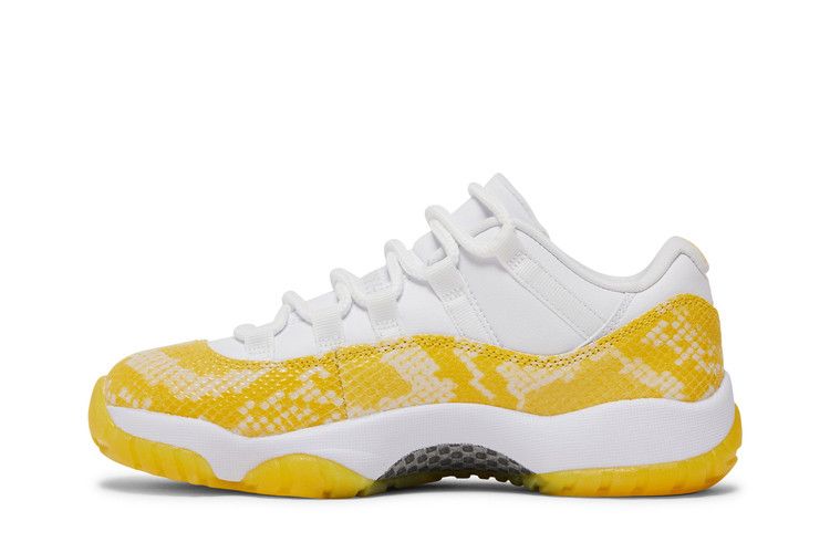 Air Jordan 11 Retro Low Yellow Snakeskin