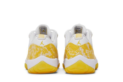 Air Jordan 11 Retro Low Yellow Snakeskin