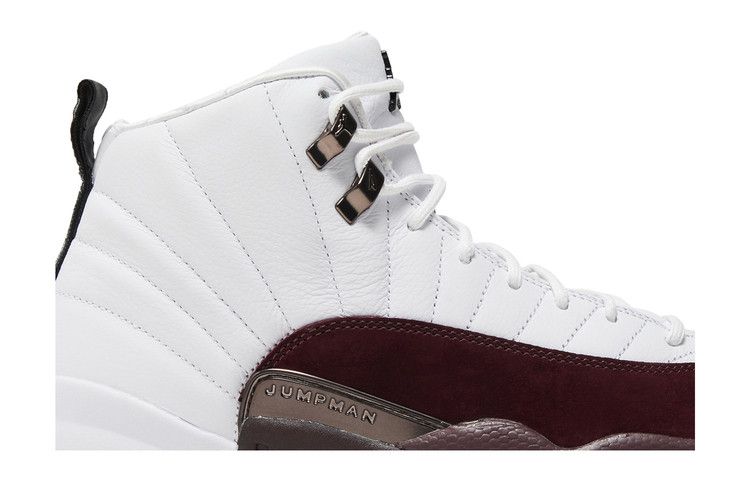 Air Jordan 12 Retro SP A Ma Maniére White Burgundy Crush