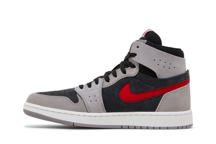 Air Jordan 1 High Zoom Air CMFT 2 Black Fire Red Cement