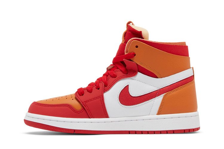 Air Jordan 1 High Zoom Air CMFT Fire Red Hot Curry
