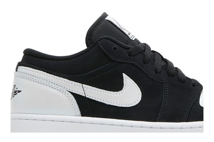 Air Jordan 1 Low Black White Diamond