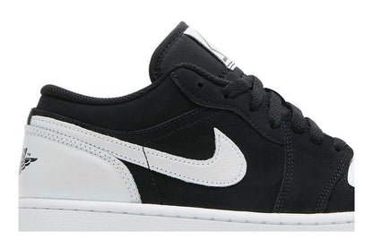 Air Jordan 1 Low Black White Diamond