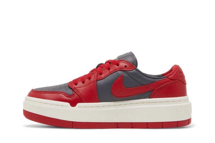 Air Jordan 1 Low Elevate Dark Grey Varsity Red