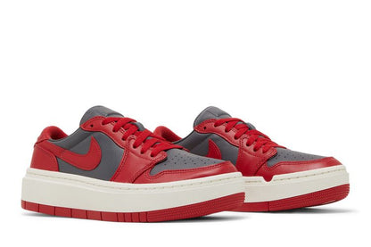 Air Jordan 1 Low Elevate Dark Grey Varsity Red