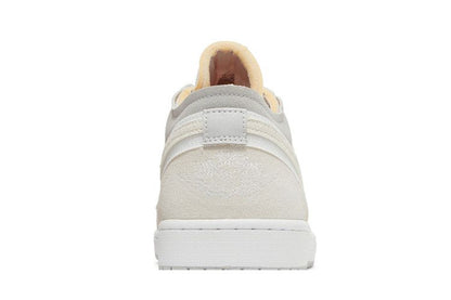 Air Jordan 1 Low Inside Out Cream White Light Grey