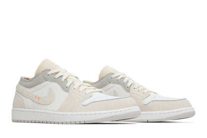 Air Jordan 1 Low Inside Out Cream White Light Grey