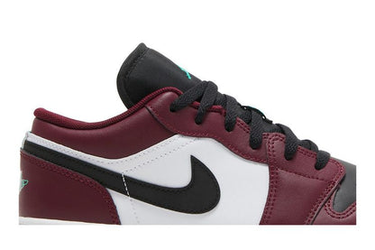 Air Jordan 1 Low SE Dark Beetroot Black Roma Green