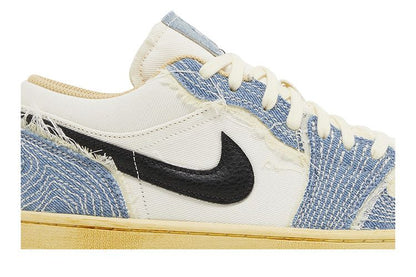 Air Jordan 1 Low SE WRMK Sashiko Denim