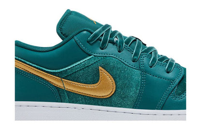 Air Jordan 1 Low Velvet Geode Teal
