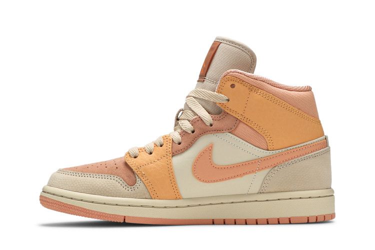 Air Jordan 1 Mid Apricot Orange