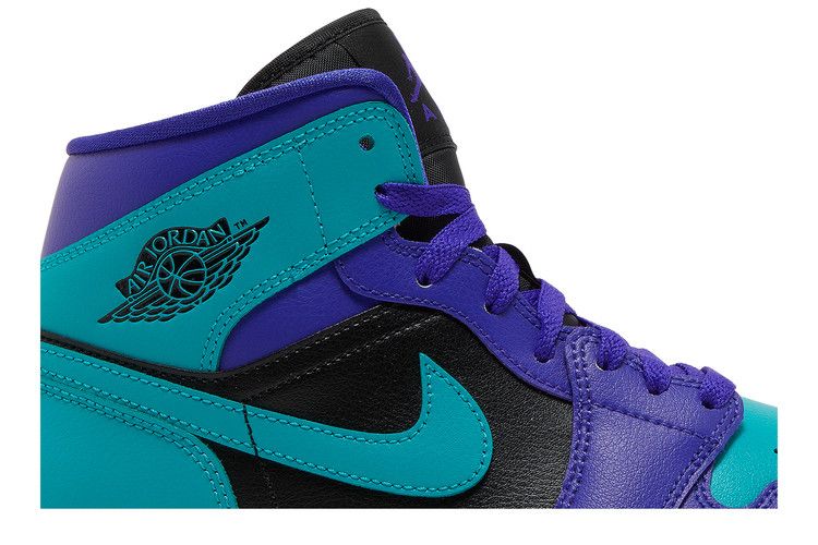 Air Jordan 1 Mid Black Grape