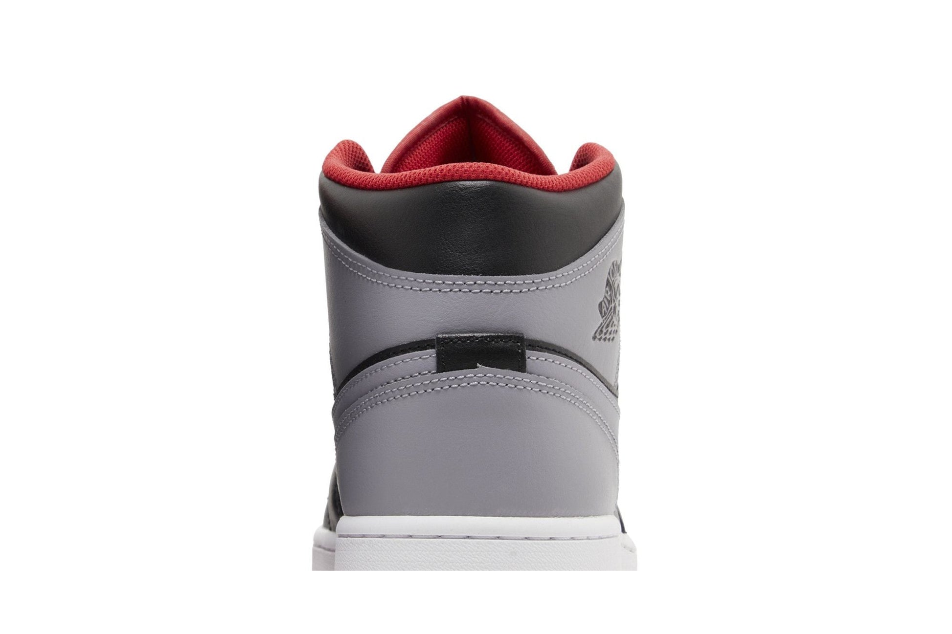 Air Jordan 1 Mid Black Grey Red