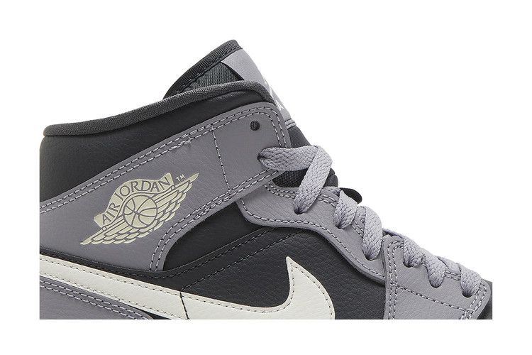 Air Jordan 1 Mid Cement Grey