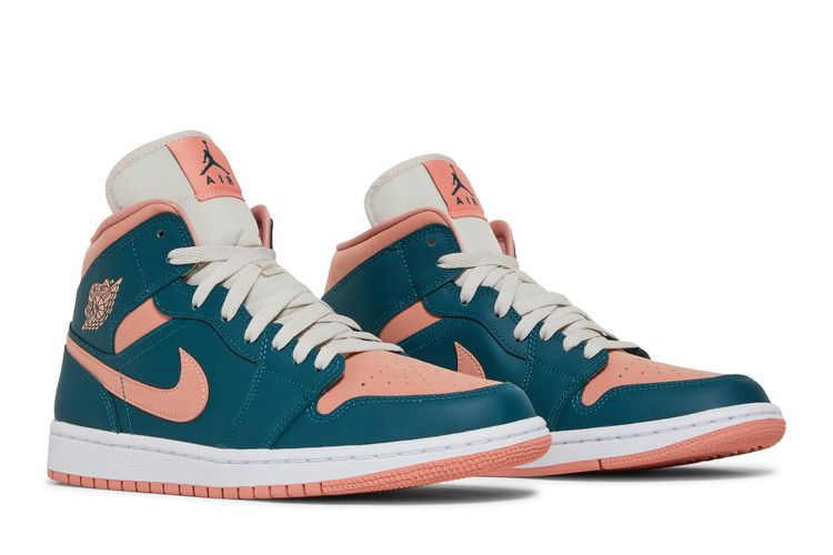 Air Jordan 1 Mid Dark Teal Green