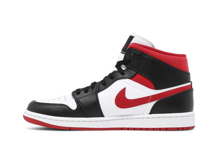 Air Jordan 1 Mid Gym Red Black White