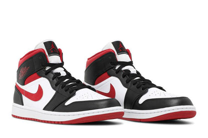 Air Jordan 1 Mid Gym Red Black White