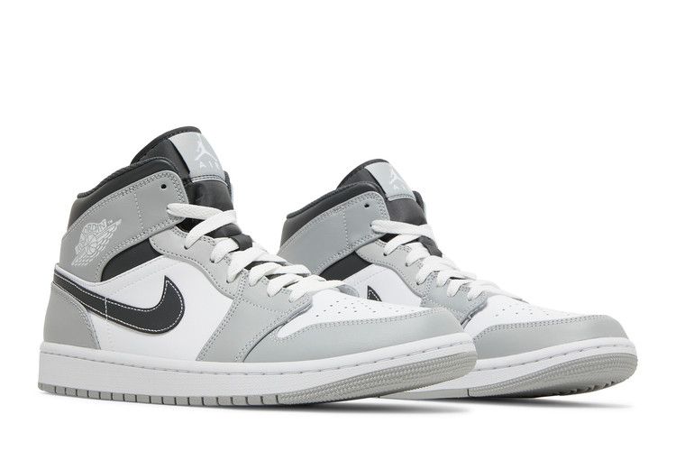 Air Jordan 1 Mid Light Smoke Grey Anthracite