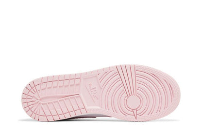 Air Jordan 1 Mid Pink Foam Fire Red