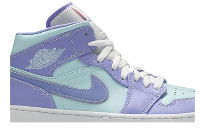 Air Jordan 1 Mid Purple Aqua