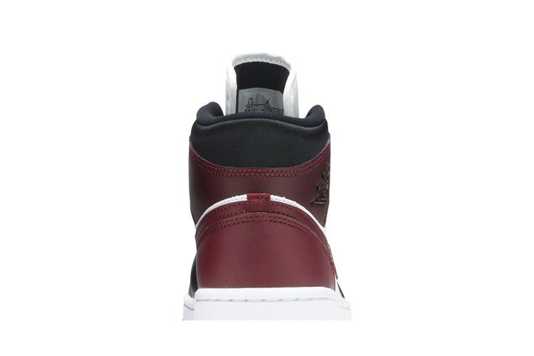 Air Jordan 1 Mid SE Black Dark Beetroot