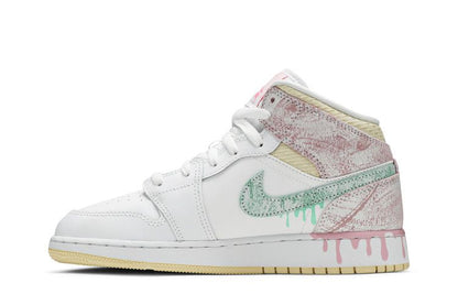 Air Jordan 1 Mid SE Paint Drip