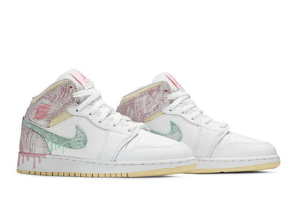 Air Jordan 1 Mid SE Paint Drip