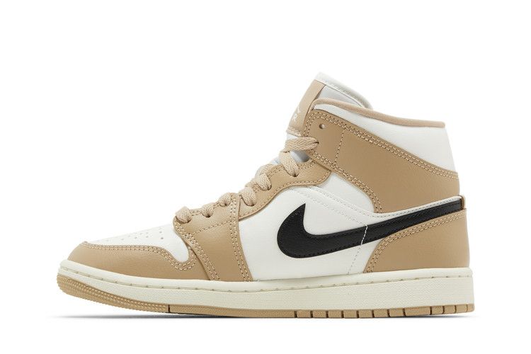 Air Jordan 1 Mid Tan Black