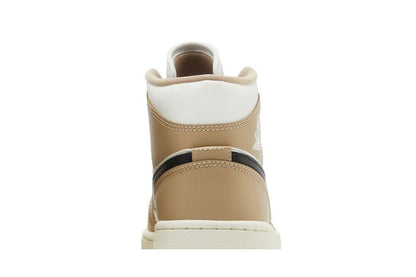 Air Jordan 1 Mid Tan Black