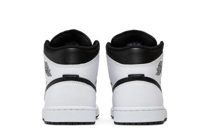 Air Jordan 1 Mid White Black