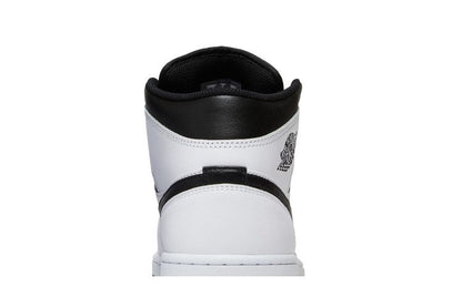 Air Jordan 1 Mid White Black