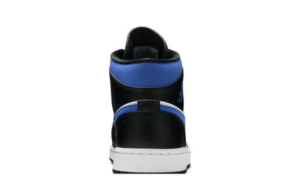 Air Jordan 1 Mid White Black Royal