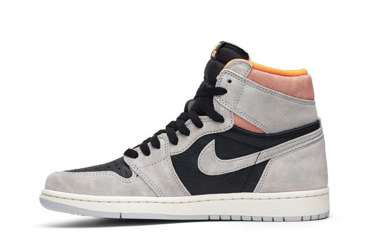 Air Jordan 1 Retro High Neutral Grey Hyper Crimson