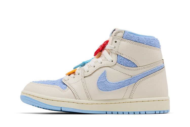 Air Jordan 1 Retro High OG Pale Ivory Psychic Blue