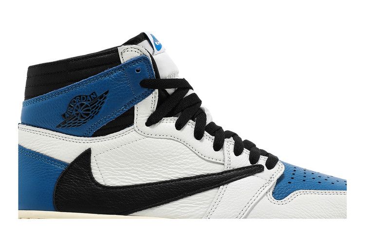 Air Jordan 1 Retro High OG SP Travis Scott Fragment Military Blue