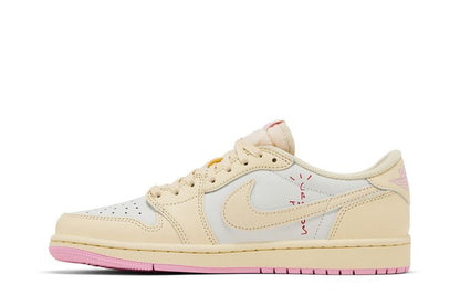 Air Jordan 1 Retro Low OG SP Travis Scott Shy Pink