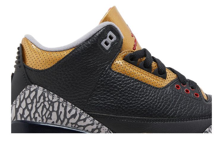 Air Jordan 3 Retro Black Cement Gold