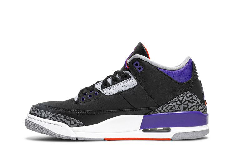 Air Jordan 3 Retro Black Court Purple