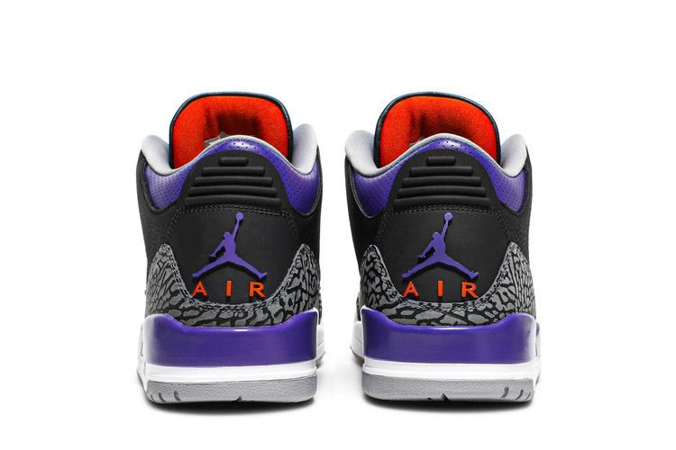 Air Jordan 3 Retro Black Court Purple