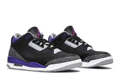Air Jordan 3 Retro Black Court Purple