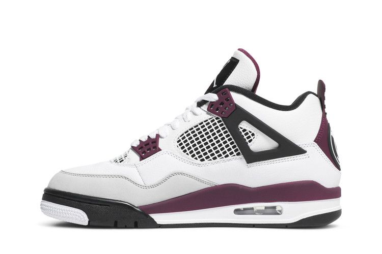 Air Jordan 4 PSG Neutral Grey Bordeaux
