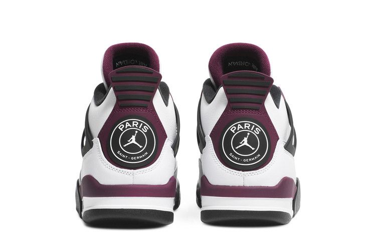 Air Jordan 4 PSG Neutral Grey Bordeaux