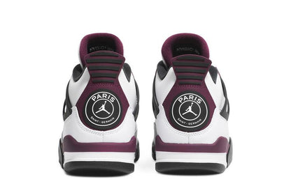 Air Jordan 4 PSG Neutral Grey Bordeaux