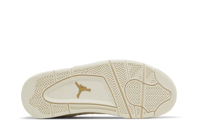 Air Jordan 4 Sail Metallic Gold