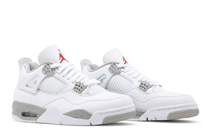 Air Jordan 4 Tech White (White Oreo)