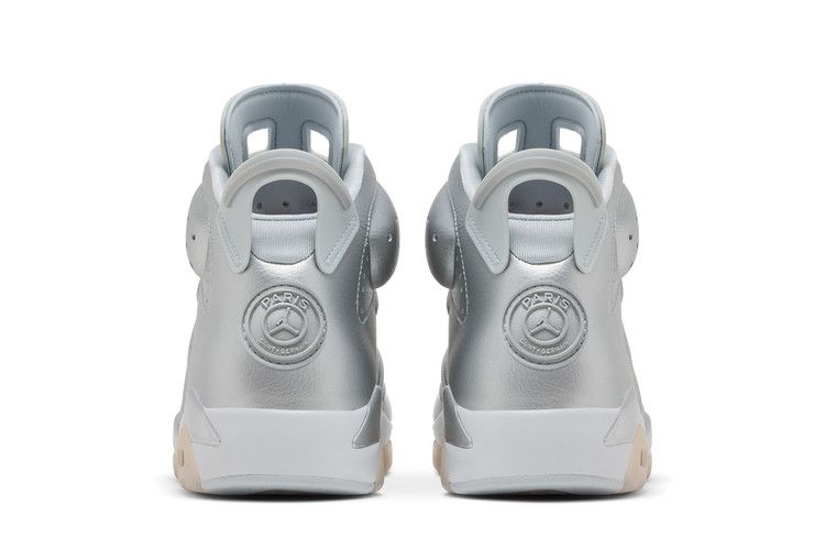 Air Jordan 6 Retro PSG Paris Saint-Germain Silver