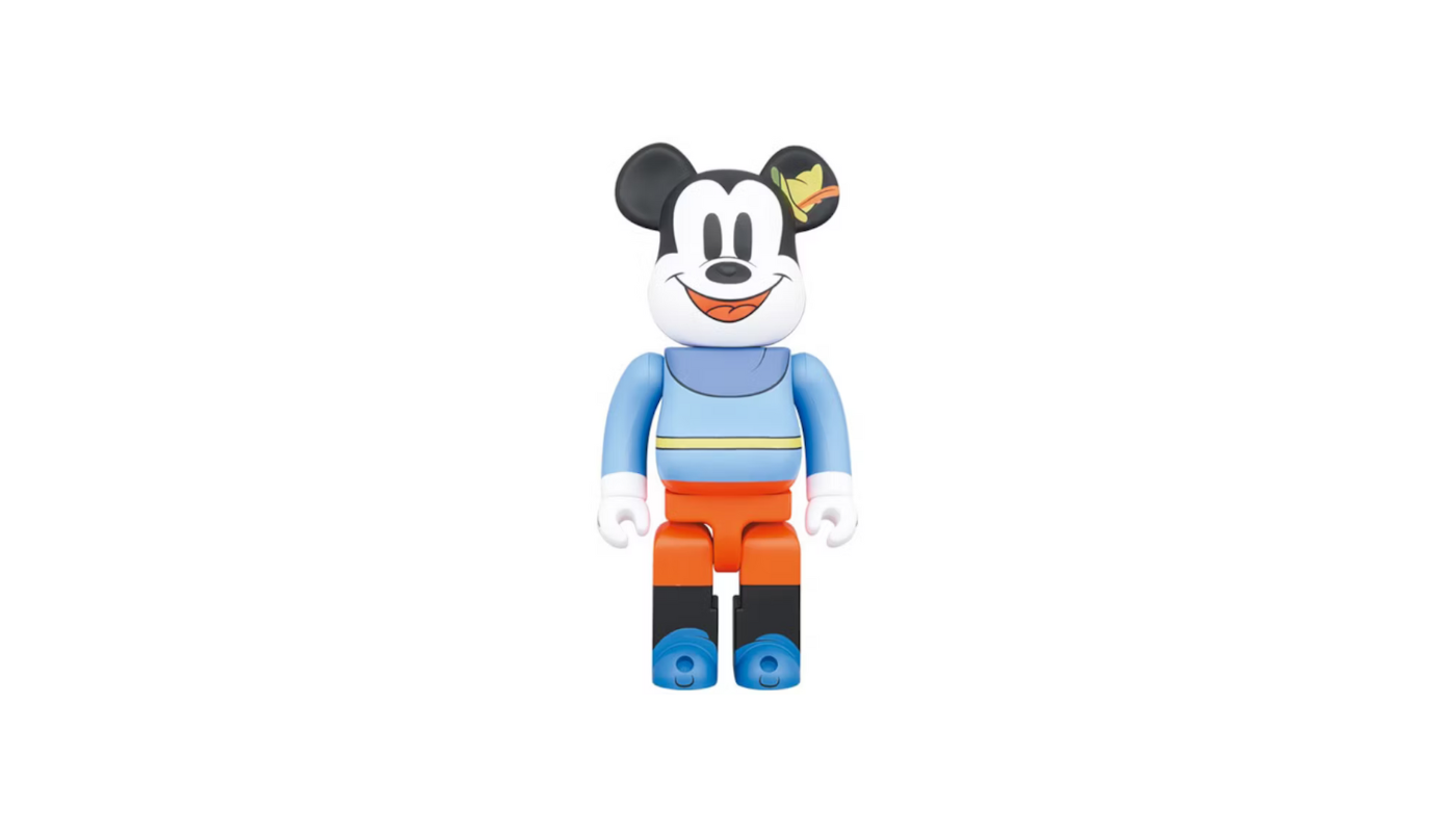 Bearbrick Mickey Mouse Brave Little Taylor 1000% - BMMBLT1000