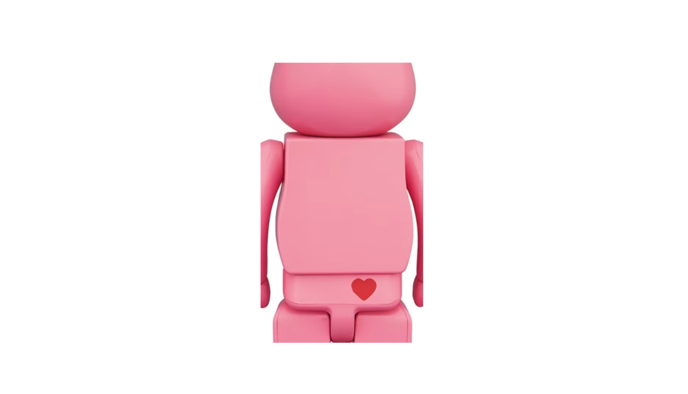 Bearbrick x Care Love-a-Lot Bear 1000% - BCBLALB1000